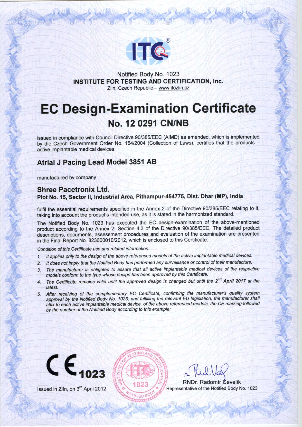 pacetronix-ce-certificate