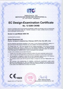 Screw_In lead CE certificate